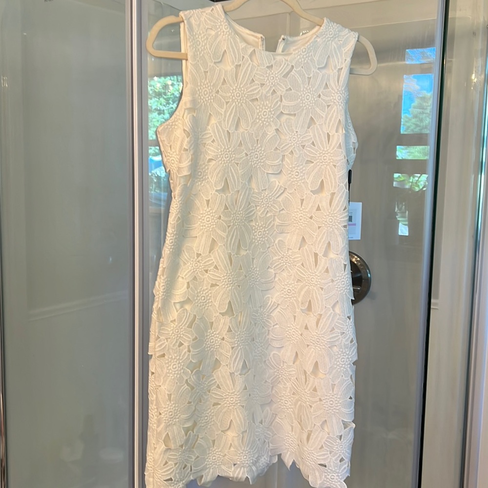 Calvin Klein Whit dress nwt size6